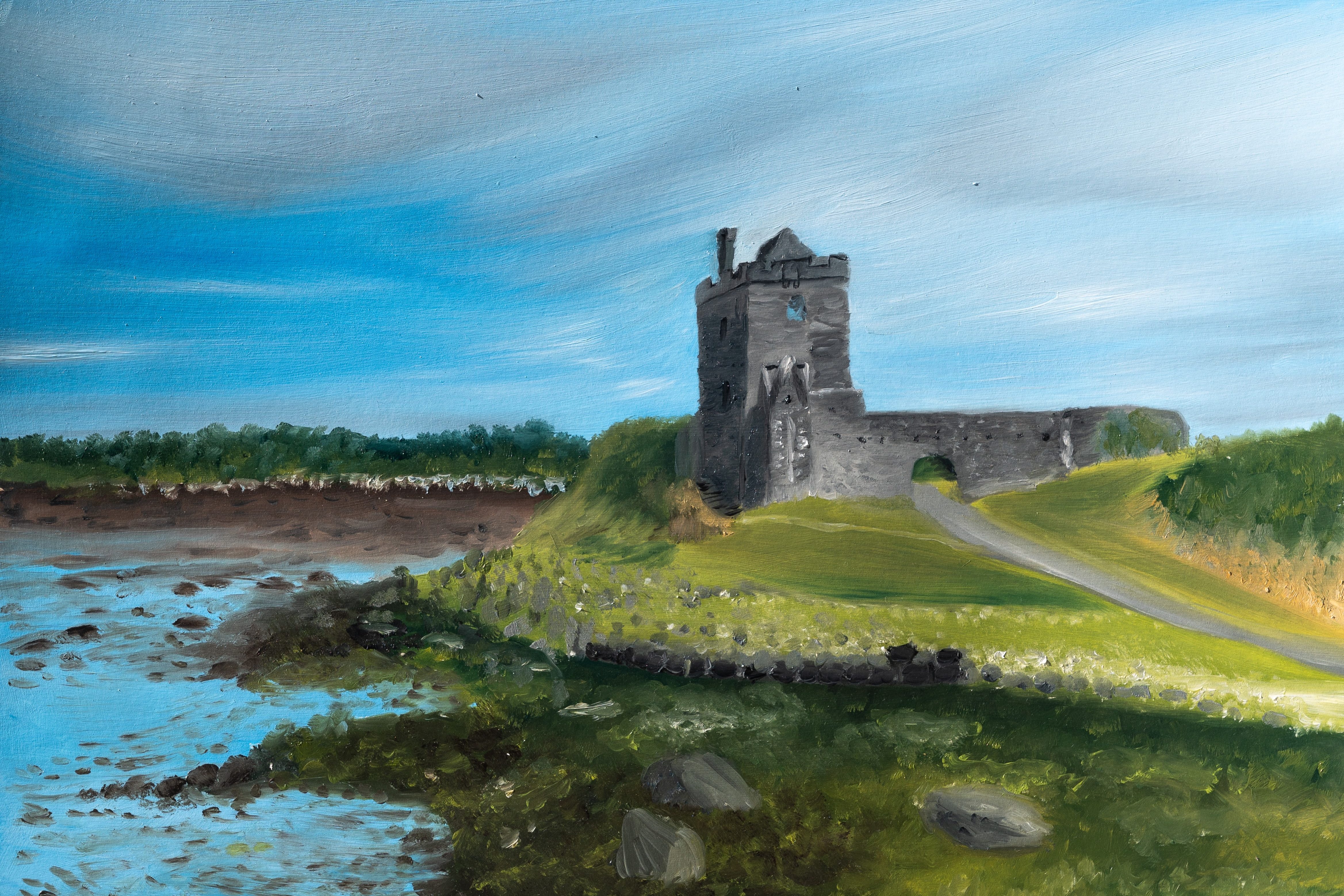 eleonora giurgevich
ross castle 
olio su tela