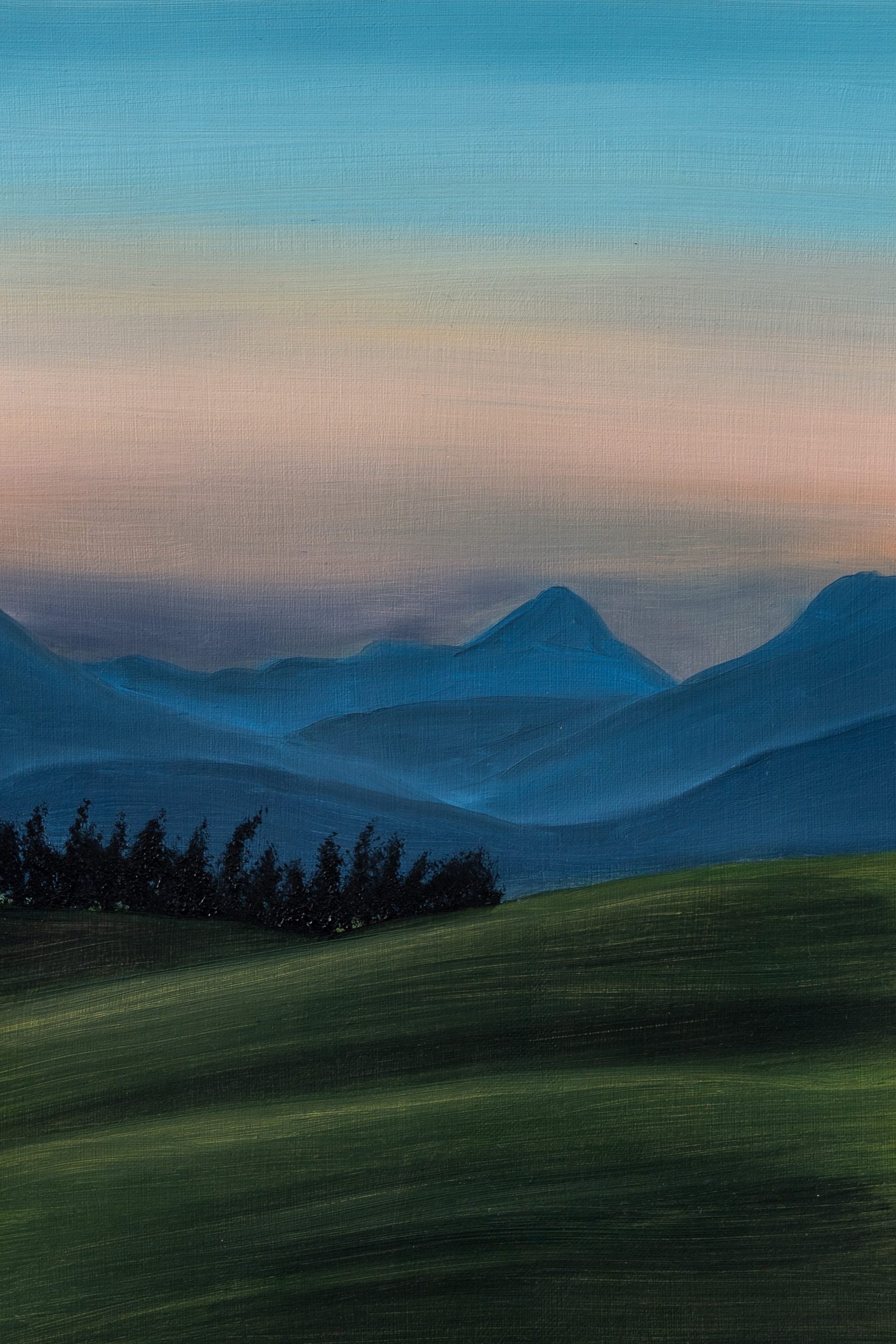 eleonora giurgevich 
olio su carta
