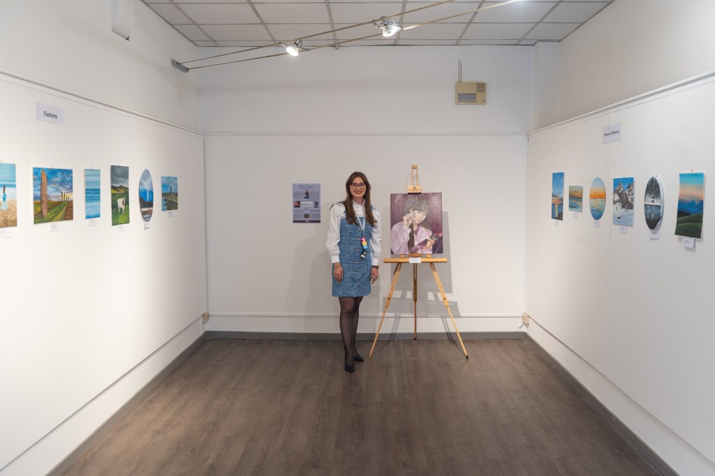 mostra sala fittke eleonora giurgevich riflessi in divenire