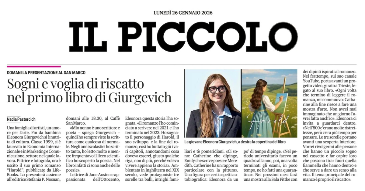 intervista il piccolo eleonora giurgevich